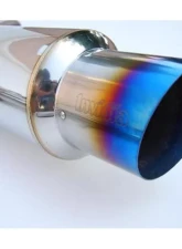 Invidia N1 Catback Exhaust w/ Single Titanium Tip Mitsubishi Eclipse 2000-2005                                     - HS00ME1GTT - Image 2