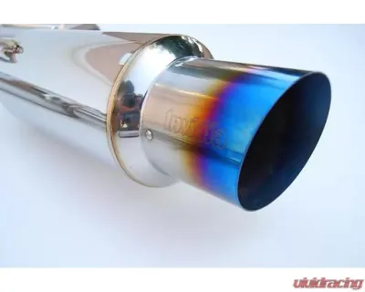 Invidia N1 Catback Exhaust w/ Single Titanium Tip Mitsubishi Eclipse 2000-2005 - HS00ME1GTT