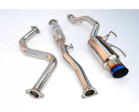 Invidia N1 Catback Exhaust Titanium Tip Honda Civic 1992-1999