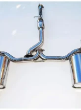 Invidia Q300 Catback Exhaust w/ Dual Titanium Tips Honda S2000 2000-2009                                     - HS00HS1G2T - Image 3