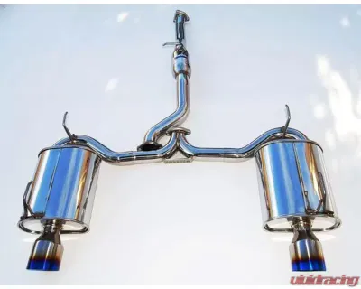 Invidia Q300 Catback Exhaust w/ Dual Titanium Tips Honda S2000 2000-2009 - HS00HS1G2T