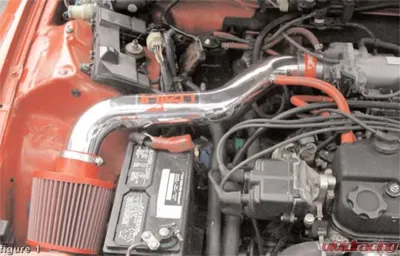 Injen Black IS Short Ram Cold Air Intake System Honda Civic EX | Si | CRX Si L4-1.6L 1988-1991 - IS1501BLK