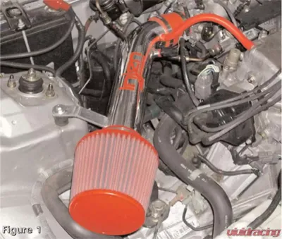 Injen Black IS Short Ram Cold Air Intake System Honda Civic EL | EX | HX L4-1.6L 1996-1998 - IS1550BLK