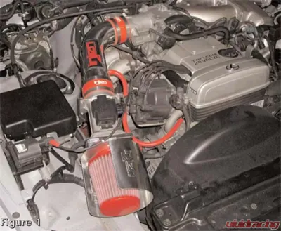 Injen Black IS Short Ram Cold Air Intake System Lexus GS300 | SC300 | Toyota Supra L6-3.0L 1992-1995 - IS2083BLK