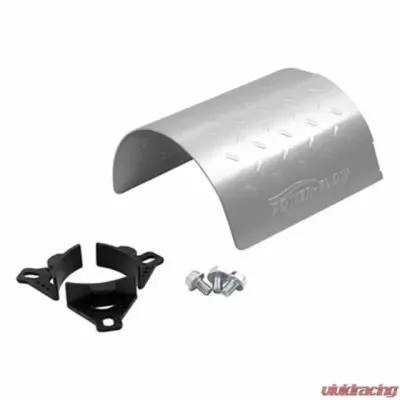 Injen Universal Diamond Plate Heat Shield Fits most 3in to 3.5in Air Filters - HS3600P