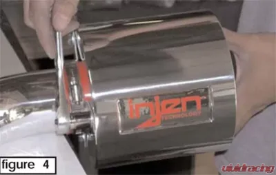 Injen Universal Heat Shield - Polished Fits most 2.75in to 3in Air Filters - HS5000P