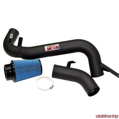 Injen PF Cold Air Intake System (Wrinkle Black) Ford Mustang L4 2.3L Turbo 2015-2022 - PF9091WB
