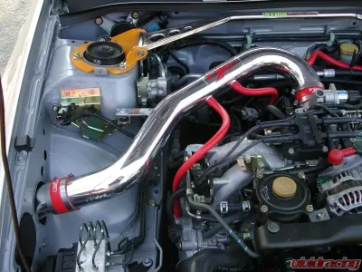 Injen RD Cold Air Intake System for 2000-2001 Subaru Impreza L4-2.5L, Aluminum Finish - RD1210P