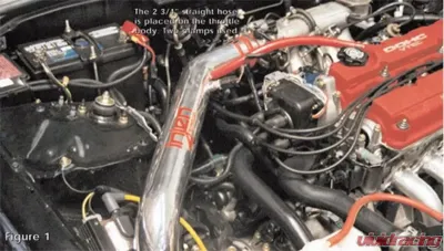 Injen RD Cold Air Intake System for 1999-2000 Honda Civic Si L4-1.6L, Black Finish - RD1560BLK