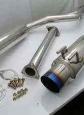 Injen Performance Exhaust System 2006-2011 Honda Civic Si L4-2.0L                                     - SES1578TT - Image 2