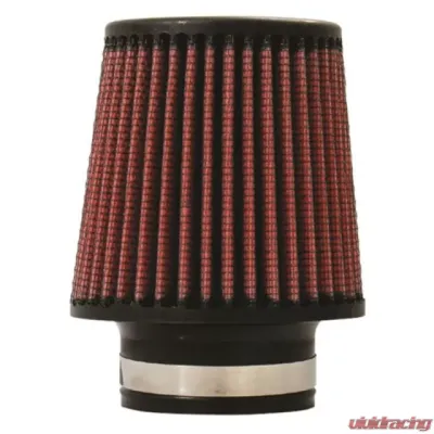 Injen Technology 8-Layer Oiled Cotton Gauze Air Filter 2.75" Flange ID, 5" Base / 5" Media Height / 4" Top - X-1010-BR