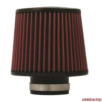 Injen Technology 8-Layer Oiled Cotton Gauze Air Filter 2.50" Flange ID, 6" Base / 5" Media Height / 5" Top - X-1012-BR