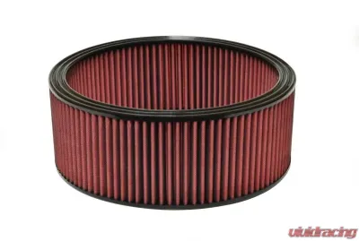 Injen Technology 8-Layer Oiled Cotton Gauze Air Filter 14" x 5" Universal Round Air Filter - X-1092-BR
