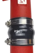 Injen Intercooler Pipe Wrinkle Red 2.75" for Toyota Supra L6 2020-2024, BMW Z4 2019-2023                                     - SES2300ICPWR - Image 2