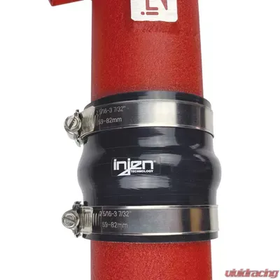 Injen Intercooler Pipe Wrinkle Red 2.75" for Toyota Supra L6 2020-2024, BMW Z4 2019-2023 - SES2300ICPWR