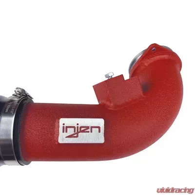 Injen Intercooler Pipe Wrinkle Red 2.75" for Toyota Supra L6 2020-2024, BMW Z4 2019-2023 - SES2300ICPWR