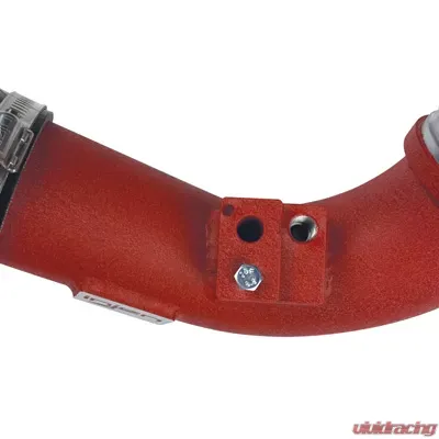 Injen Intercooler Pipe Wrinkle Red 2.75" for Toyota Supra L6 2020-2024, BMW Z4 2019-2023 - SES2300ICPWR