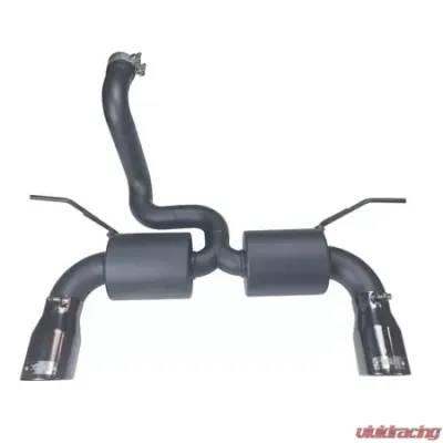 Injen SES Axle Back Exhaust System Black Jeep Wrangler JL 18-24 - SES5005BLK