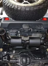 Injen SES Axle Back Exhaust System Black Jeep Wrangler JL 18-24                                     - SES5005BLK - Image 4