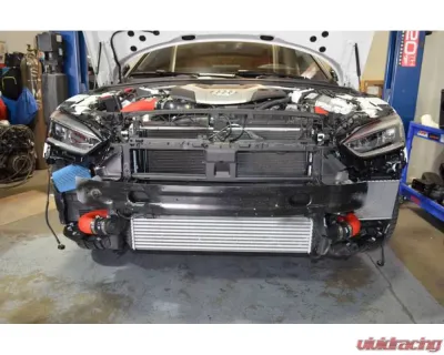 Injen SP Short Ram Cold Air Intake System for Audi S4/S5 V6-3.0L Turbo 2018-2023 Wrinkle Black - SES3082ICPWB