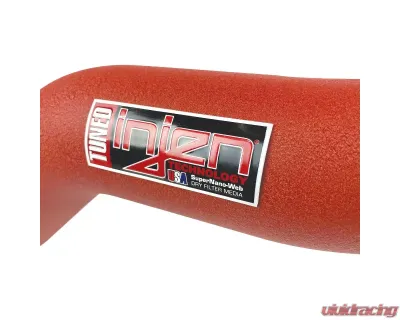 Injen Technology SES Intercooler Pipes Wrinkle Red Ford F-150 V6-3.5L Twin Turbo | Raptor V6-5.3L Twin Turbo - SES9015ICPWR