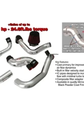 Injen SP Short Ram Intake System 2003-2007 Mitsubishi Lancer Evolution L4-2.0L(t)                                     - SP1898BLK - Image 2