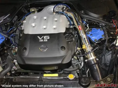 Injen SP Cold Air Intake System for 2003-2006 Nissan 350Z V6 3.5L, Aluminum, Black - SP1986BLK