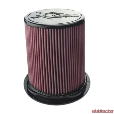 Injen Technology 8-Layer Oiled Cotton Gauze Air Filter 4.00" Flange ID, 6.0" Twist Lock Base / 8.80" Media Height / 4" Top - X-1110-BR