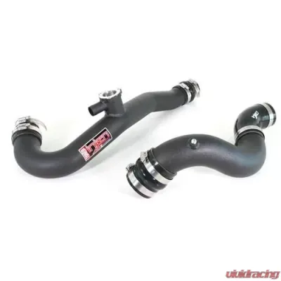 Injen SES Intercooler Pipes (Wrinkle Black) Ford Mustang L4 2.3L Turbo 2015-2022 - SES9200ICPWB