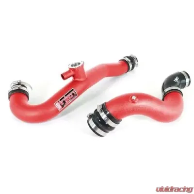 Injen SES Intercooler Pipes (Wrinkle Red) Ford Mustang L4 2.3L Turbo 2015-2022 - SES9200ICPWR