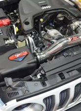 Injen Polished PF Cold Air Intake System w/ Rotomolded Air Filter Housing Jeep Wrangler JL | Gladiator JT V6-3.6L 2018-2023                                     - PF5005P - Image 6