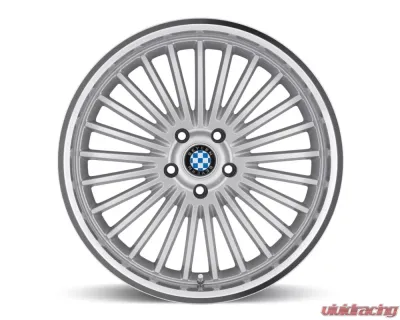 Beyern Multi Wheel 19x9.5 5x120 45mm Silver w/ Mirror Cut Lip SINGLE WHEEL CLEARANCE - 1995BYT455120S72