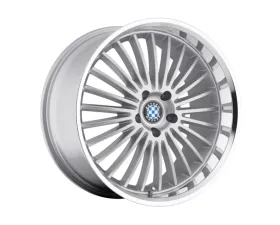 Beyern Multi Wheel 19x9.5 5x120 45mm Silver w/ Mirror Cut Lip SINGLE WHEEL CLEARANCE