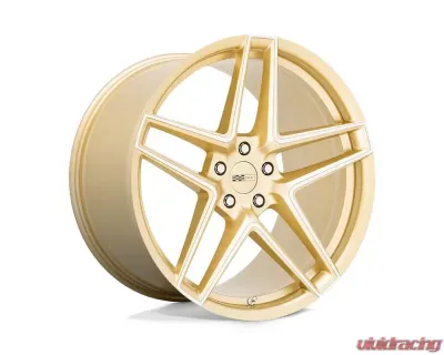 Cray Panthera Wheel 19x9 5x120 38mm Gloss Gold w/Mirror Face - 1990PTA385120L67