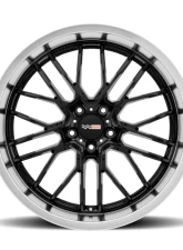 Cray Eagle Wheel 19x10.5 5x120.65|5x4.75 69mm Gloss Black w/ Mirror Cut Lip                                     - 1905CRE695121B70 - Image 3