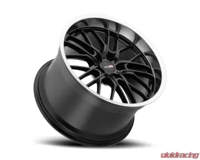 Cray Eagle Wheel 19x10.5 5x120.65|5x4.75 69mm Gloss Black w/ Mirror Cut Lip - 1905CRE695121B70