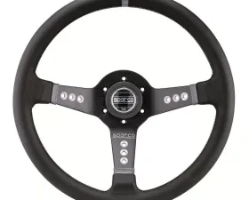 Sparco Piuma L777 Black Leather Steering Wheel