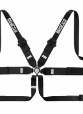 Sparco 6 Point Harness 3 to 2in Hans Steel                                     - 04818RH1AZ - Image 2