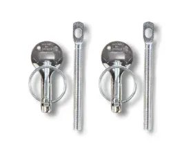 Sparco Hood Pins Silver