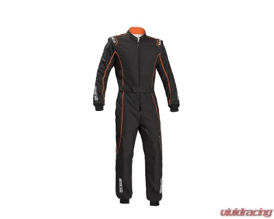Sparco Groove KS-3 Karting Suit Small Black/Orange - 002334NRAF1S