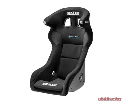 Sparco Circuit II QRT Black Seat - 008011RNR