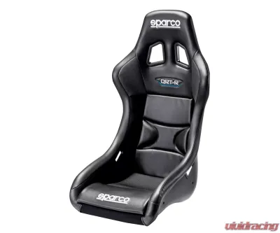 Sparco Vinyl Black QRT-R 2019 Competition Seat - 008012RNRSKY