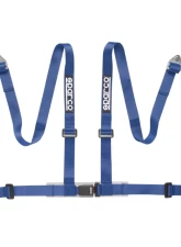 Sparco Blue 2" 4-Point Bolt-In Street Harness                                     - 04604BV1AZ - Image 2