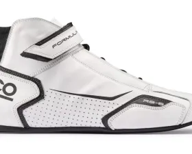 Sparco White and Black Formula RB-8 Driving Shoes