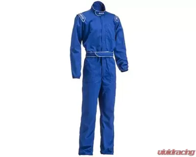 Sparco Blue MX-3 Mechanic Suit | S - 002004AZ1S