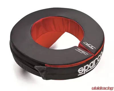 Sparco Red and Black Anatomic Nomex Collar - 001603RSNR