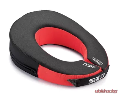 Sparco Red and Black Tapered Nomex Collar - 001601RSNR