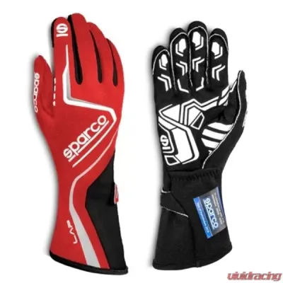 Sparco Lap Racing Gloves Red/Black | 08 - 00131508RSNR