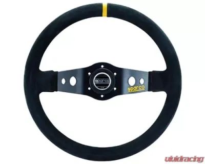 Sparco 215 Suede Universal Racing Steering Wheel - 015R215CSN