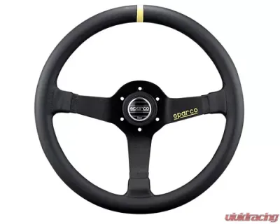 Sparco 345 Leather Universal Racing Steering Wheel - 015R345MLN